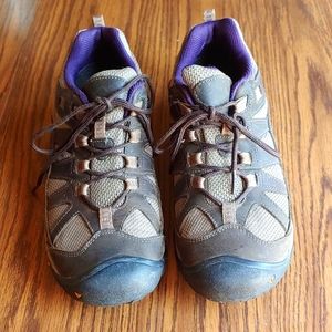 Keen Womens Leather Hiking Shoes size 10
